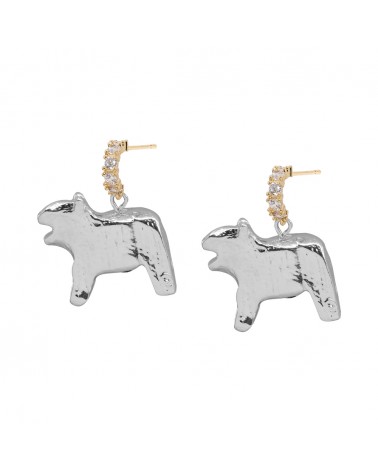 Boucles d'oreilles Feline Bijoux Margidarika.